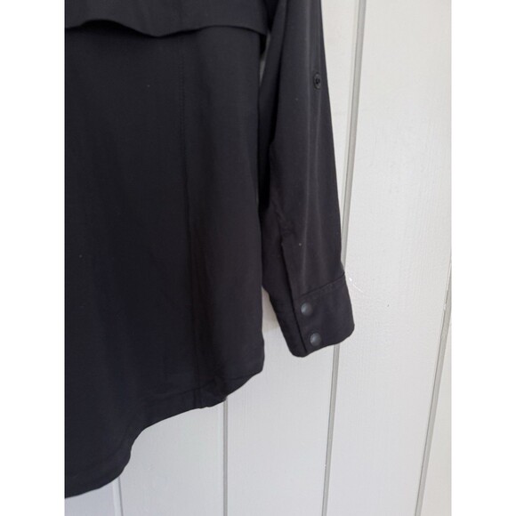 Eddie Bauer Lightweight Departure Jacket Full Zip M Medium Hiking Fishing Black - Picture 6 of 6